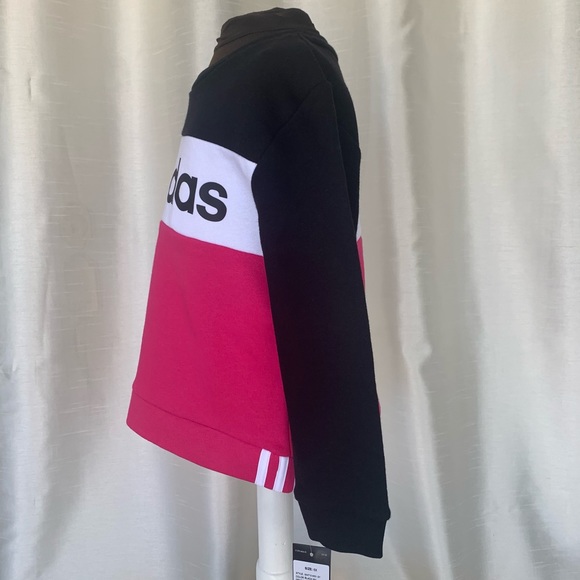 NWT Girls Adidas Pullover Sweatshirt Size 6x - Picture 3 of 9